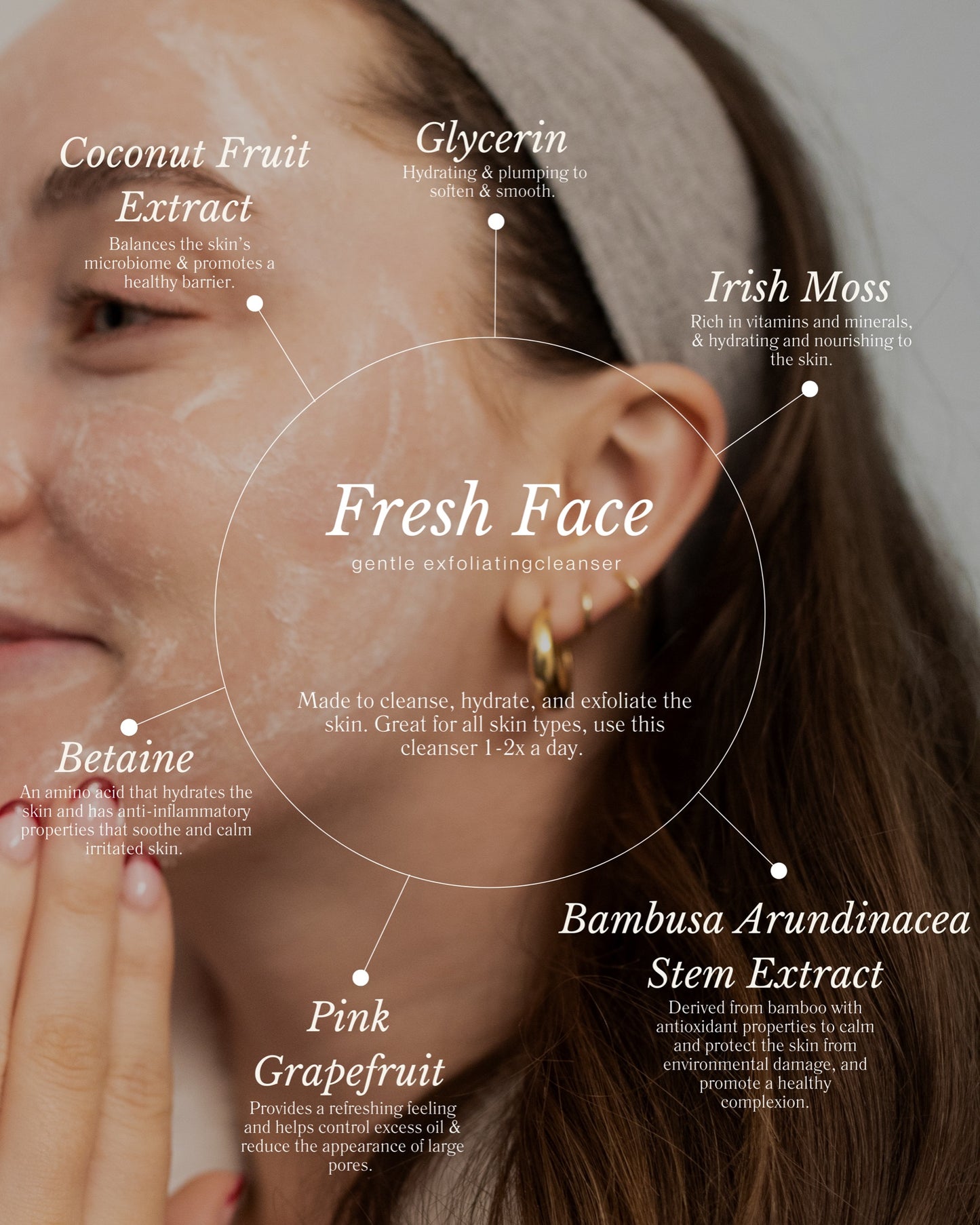 Sunday Skin Fresh Face Exfoliating Cleanser