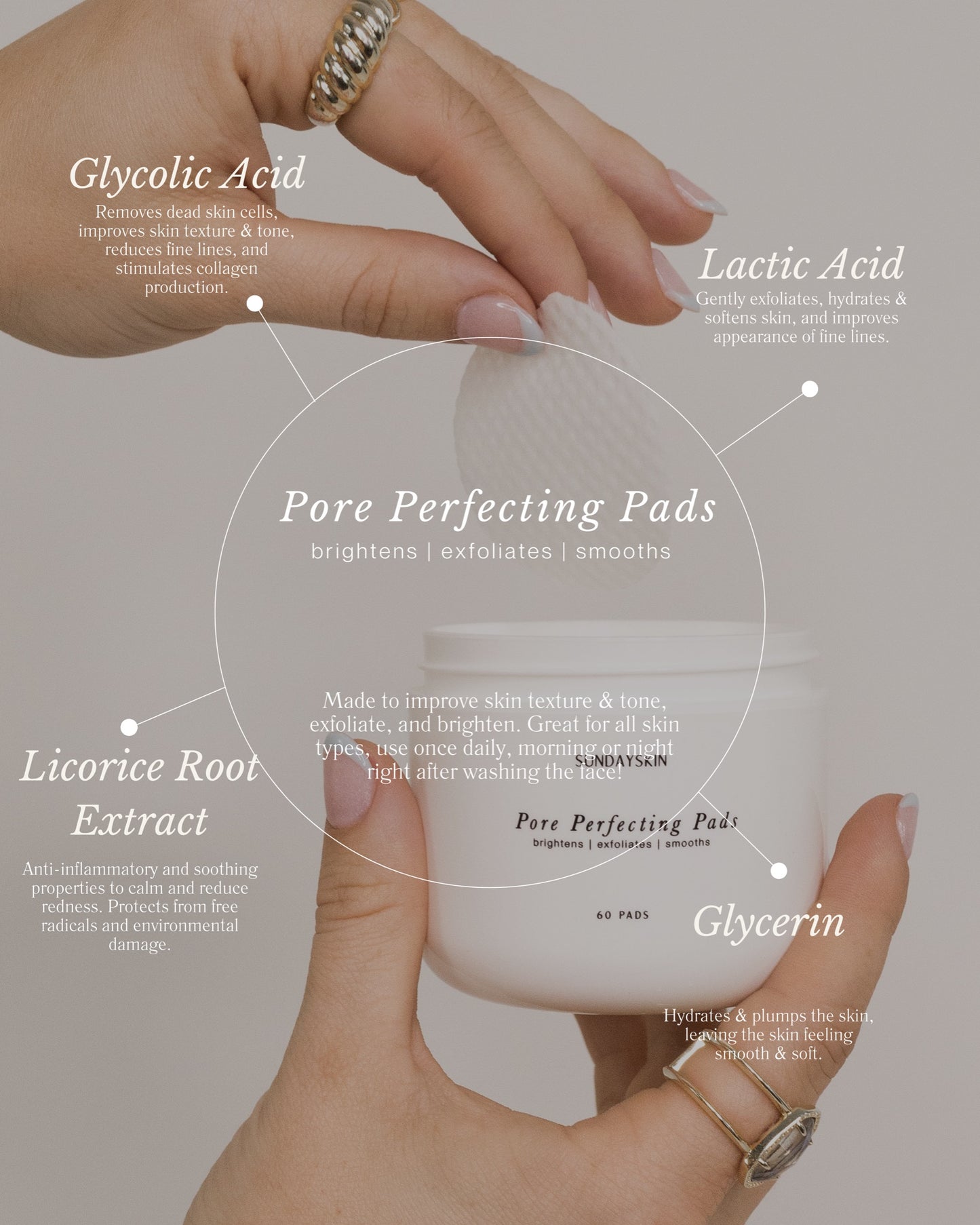 Sunday Skin Pore Perfecting Pads